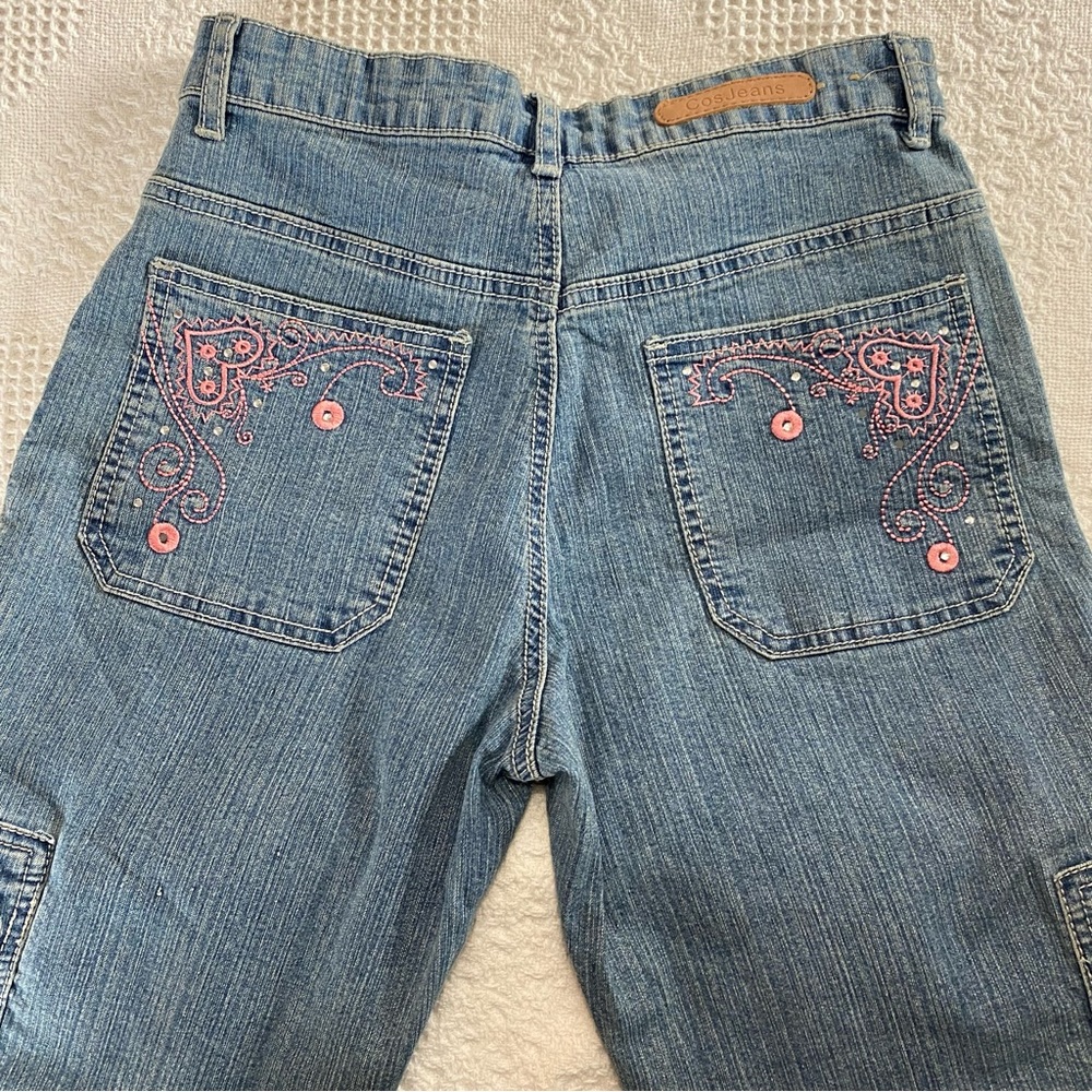 Cos Jeans Embroidered and Bedazzled Capris (4P)